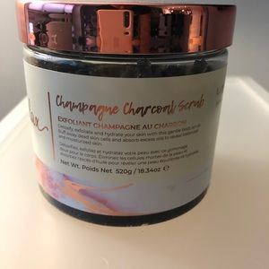 Champagne Charcoal Scrub